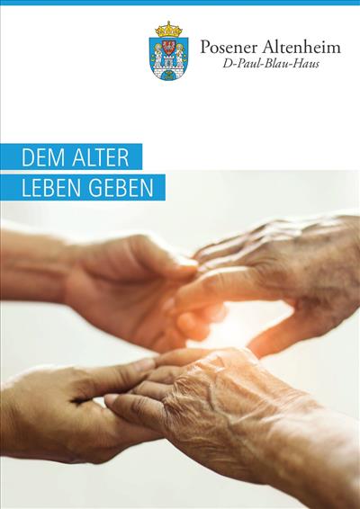 Vorderseite unserer Broschüre